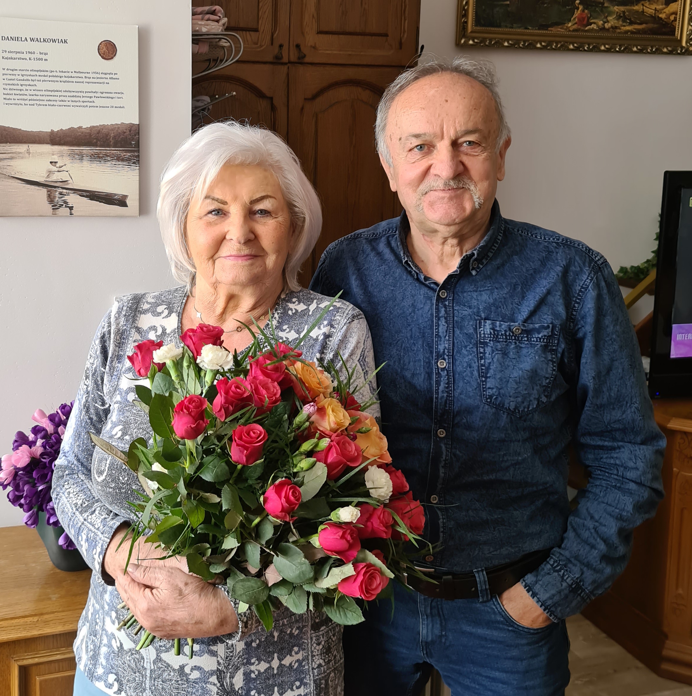 Kwiaty dla Danieli Walkowiak-Lewickiej od RROl